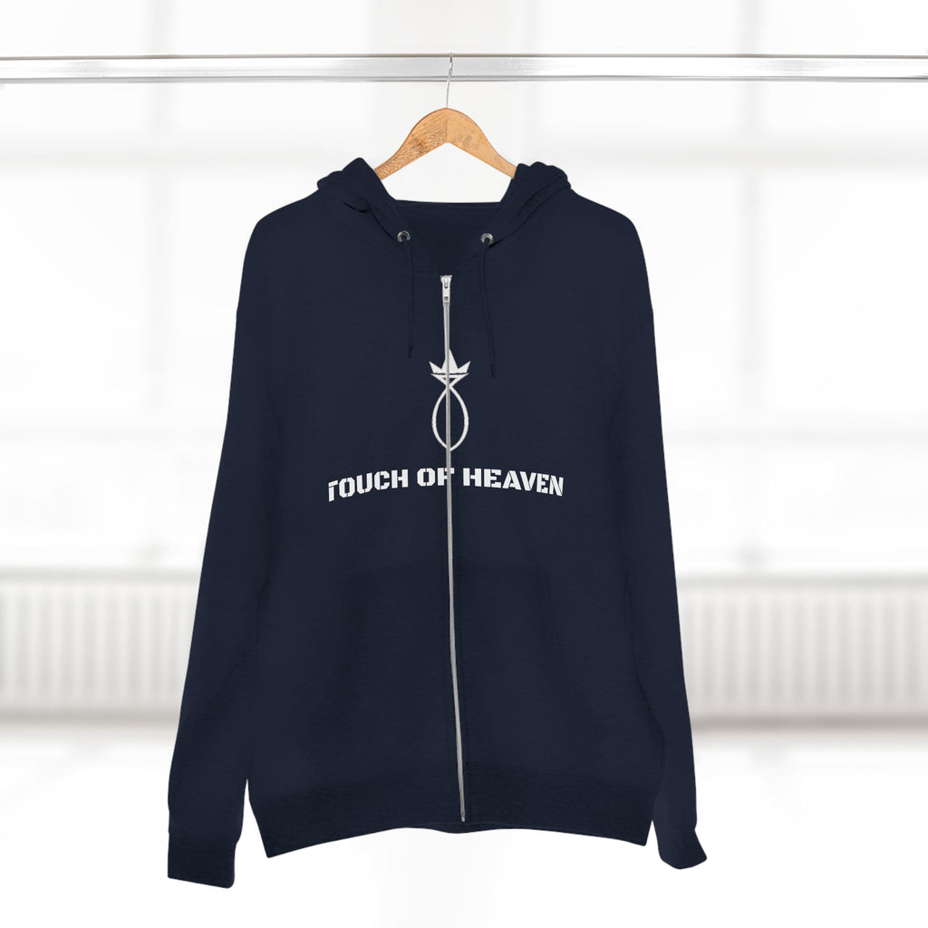 Christian Zip Hoodie — “Jesus Is My Why” Religious Zip-Up Hoodie