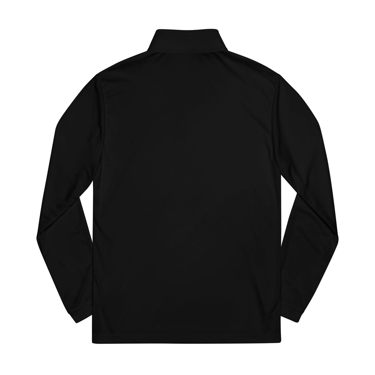 Embroidered Quarter-Zip Pullover — Grey Athletic Golf Top