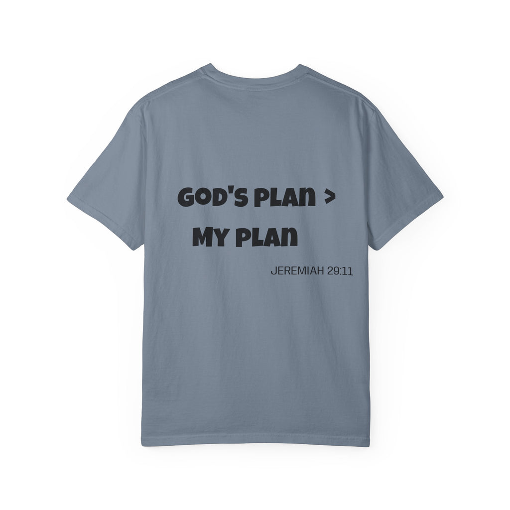Touch of Heaven T-Shirt — "God's Plan > My Plan's" Christian Faith Tee