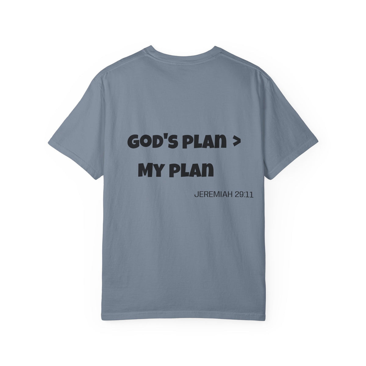 Touch of Heaven T-Shirt — "God's Plan > My Plan's" Christian Faith Tee