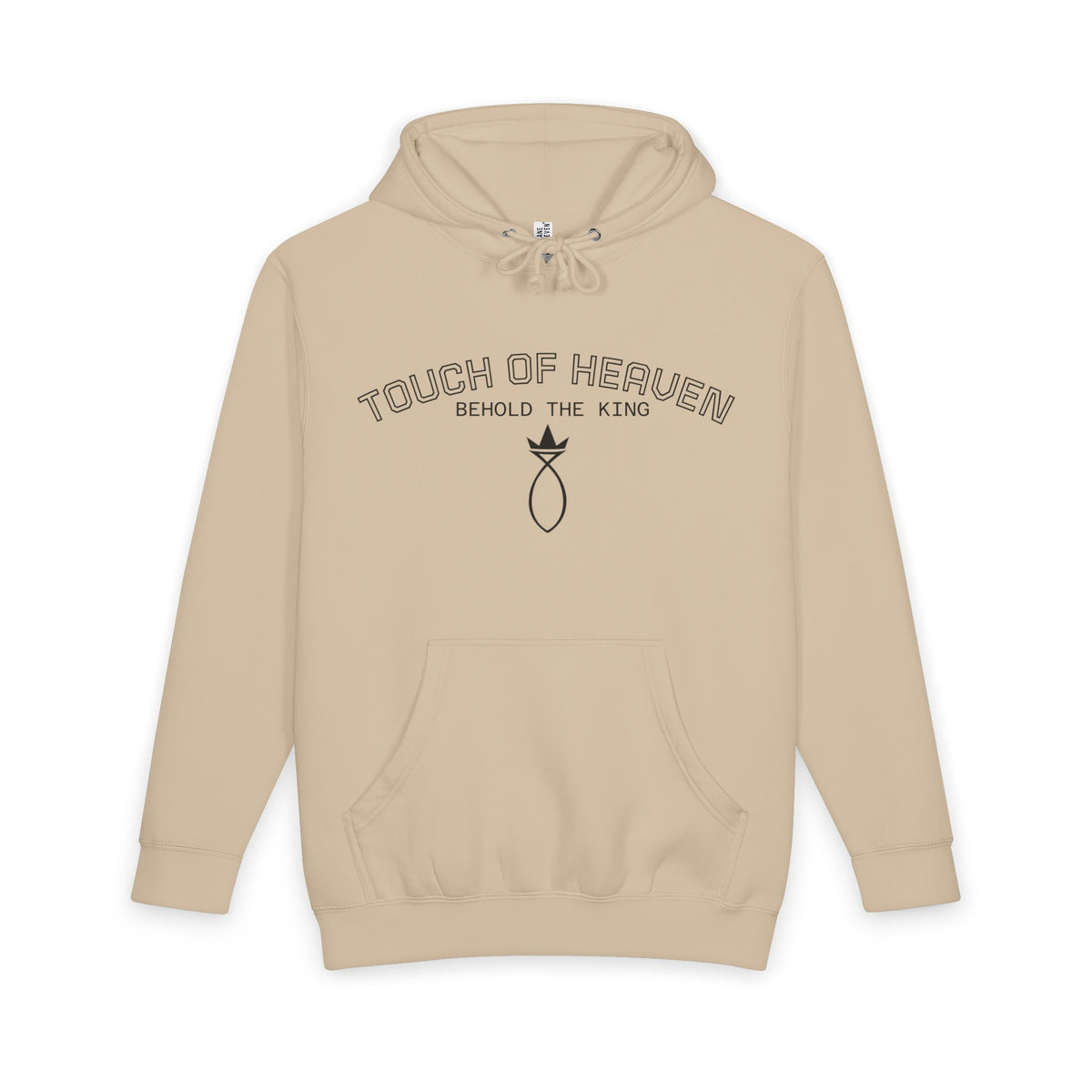Touch of Heaven Hoodie — "Behold the King" Kingdom Over Culture Pullover