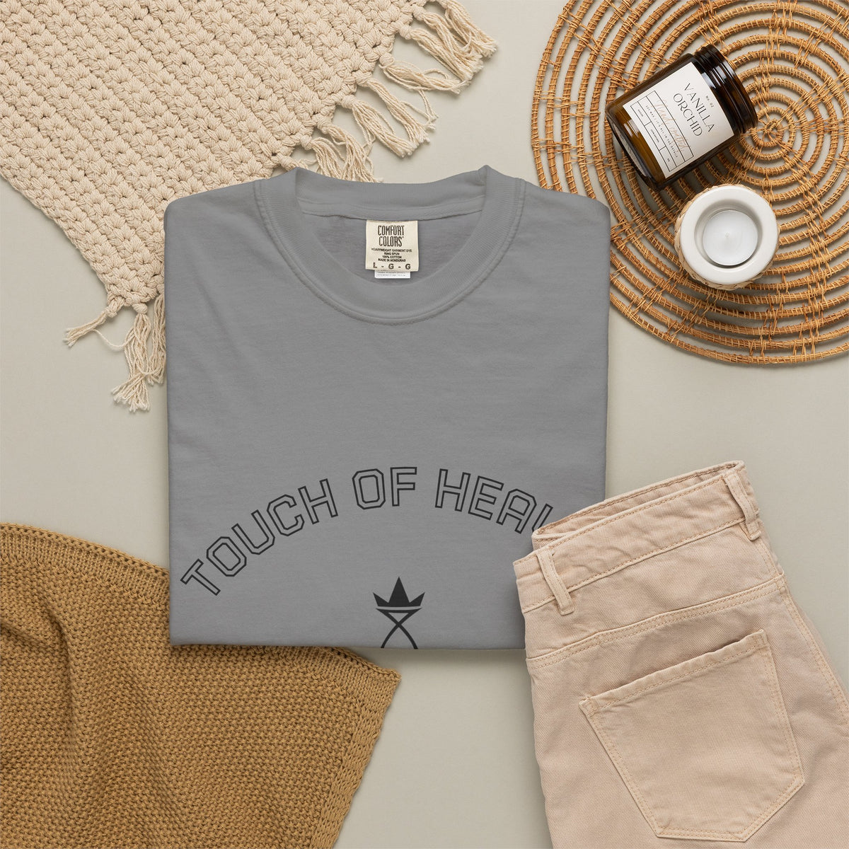 Touch of Heaven T-Shirt — "God's Plan > My Plan's" Christian Faith Tee