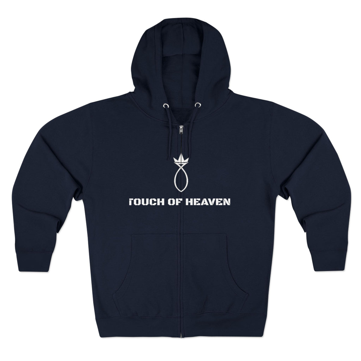 Christian Zip Hoodie — “Jesus Is My Why” Religious Zip-Up Hoodie