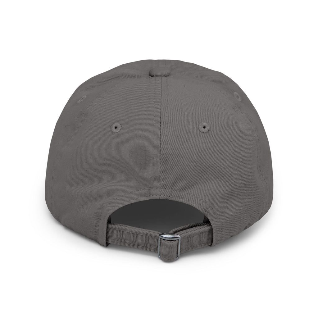 Touch of Heaven Distressed Cap — Minimal Embroidered Symbol Hat
