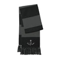 Embroidered Striped Spectator Scarf — Team Colors Knit Scarf
