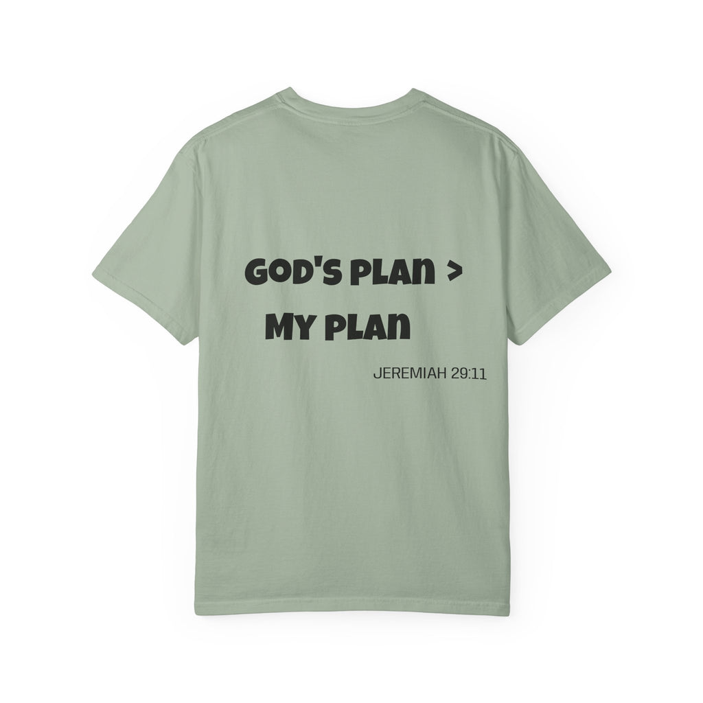 Touch of Heaven T-Shirt — "God's Plan > My Plan's" Christian Faith Tee