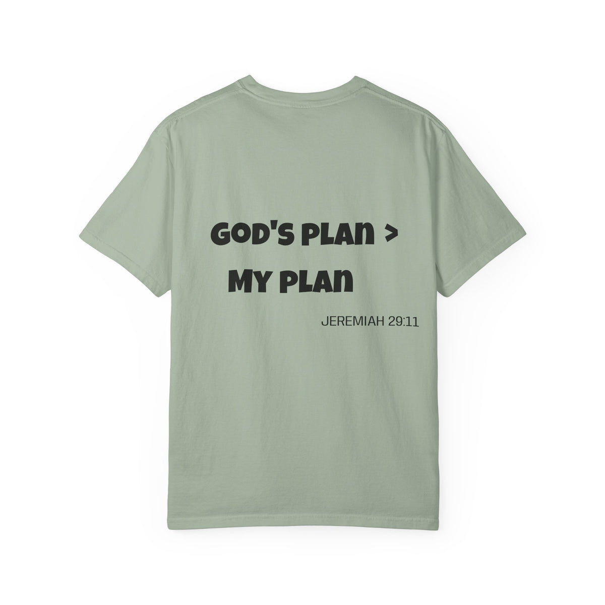 Touch of Heaven T-Shirt — "God's Plan > My Plan's" Christian Faith Tee