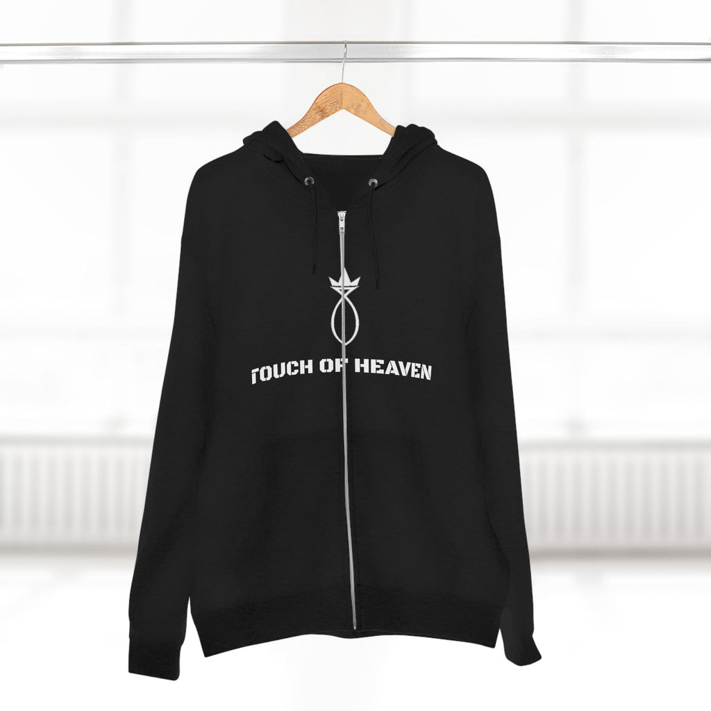 Christian Zip Hoodie — “Jesus Is My Why” Religious Zip-Up Hoodie