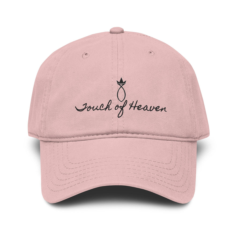 Touch of Heaven Embroidered Baseball Cap — Washed Cotton Dad Hat