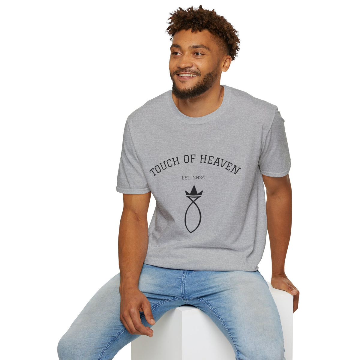 Touch of Heaven T-Shirt — "Jesus Is The Culture" Christian Tee