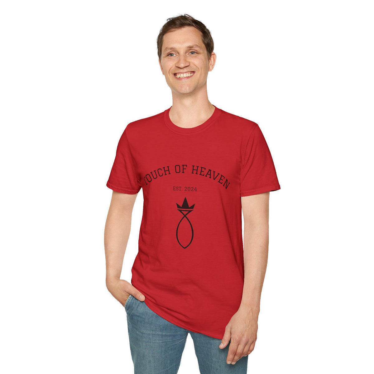 Touch of Heaven T-Shirt — "Jesus Is The Culture" Christian Tee