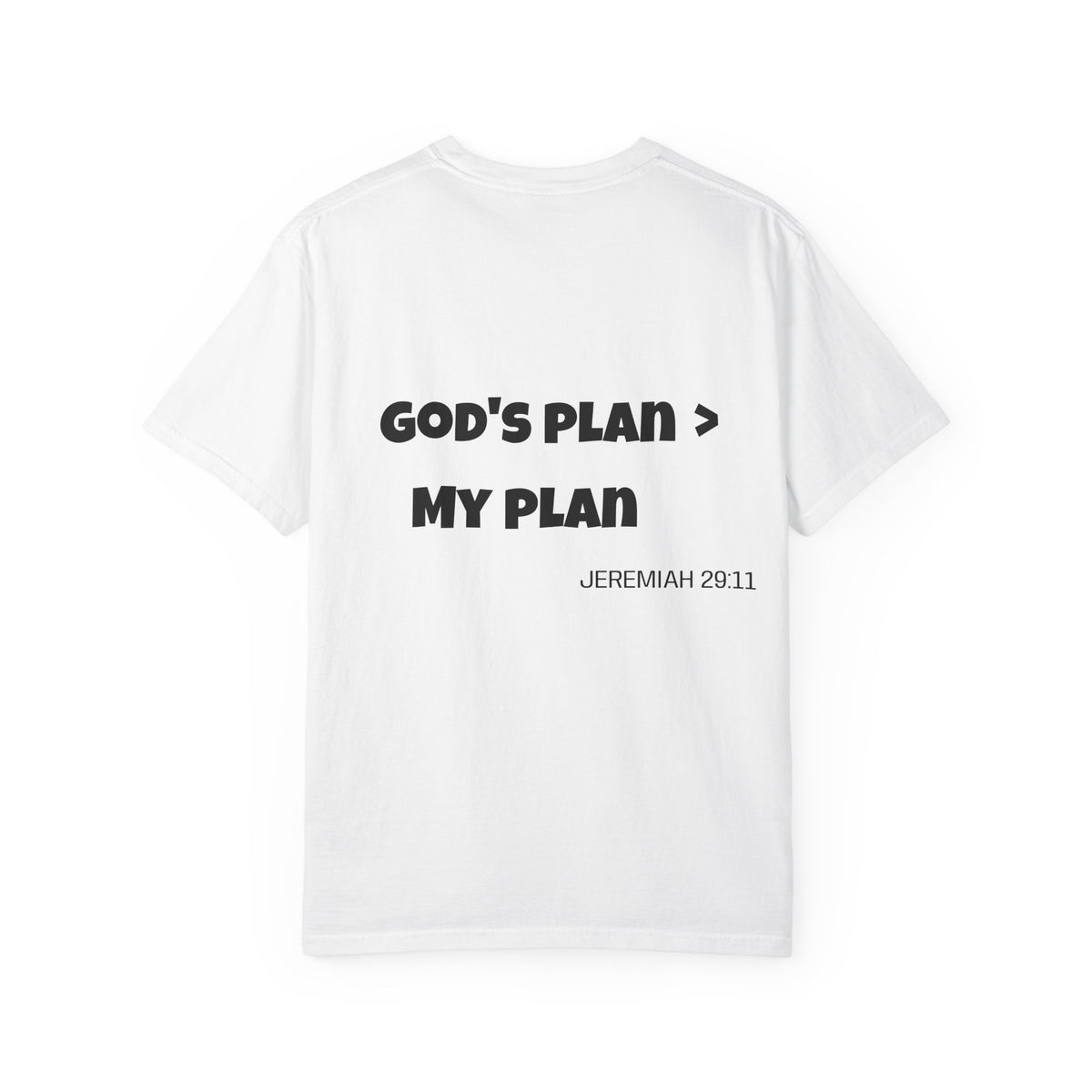 Touch of Heaven T-Shirt — "God's Plan > My Plan's" Christian Faith Tee