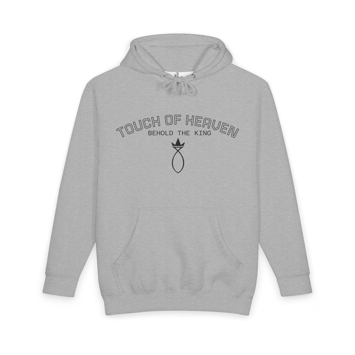 Touch of Heaven Hoodie — "Behold the King" Kingdom Over Culture Pullover