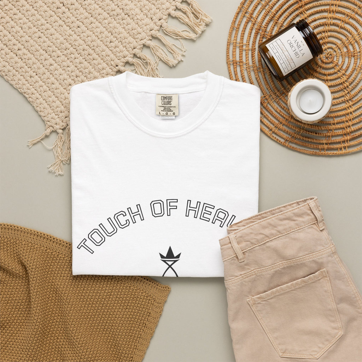 Touch of Heaven T-Shirt — "God's Plan > My Plan's" Christian Faith Tee