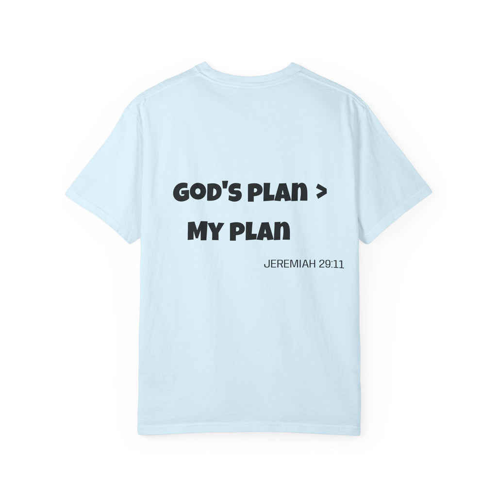 Touch of Heaven T-Shirt — "God's Plan > My Plan's" Christian Faith Tee