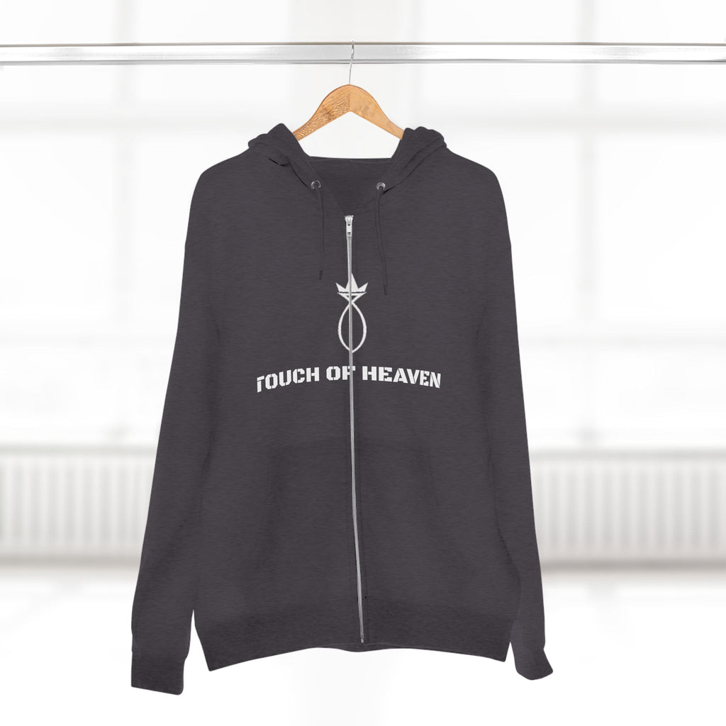 Christian Zip Hoodie — “Jesus Is My Why” Religious Zip-Up Hoodie