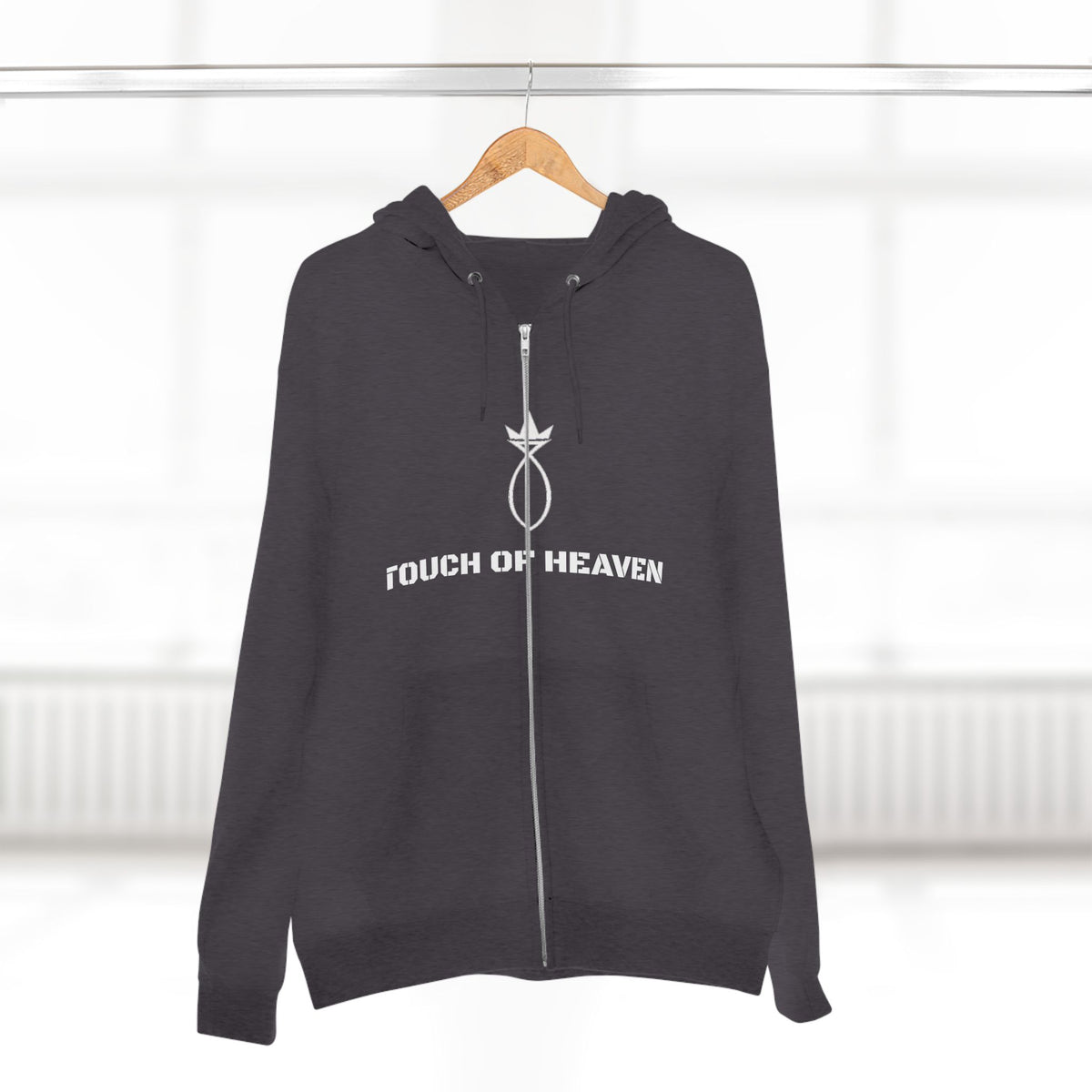 Christian Zip Hoodie — “Jesus Is My Why” Religious Zip-Up Hoodie