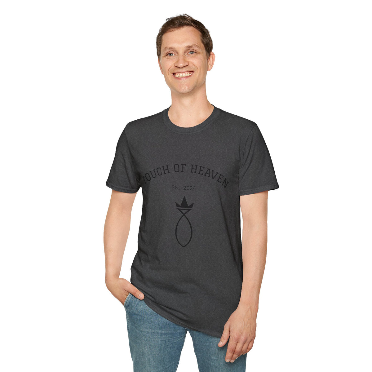 Touch of Heaven T-Shirt — "Jesus Is The Culture" Christian Tee
