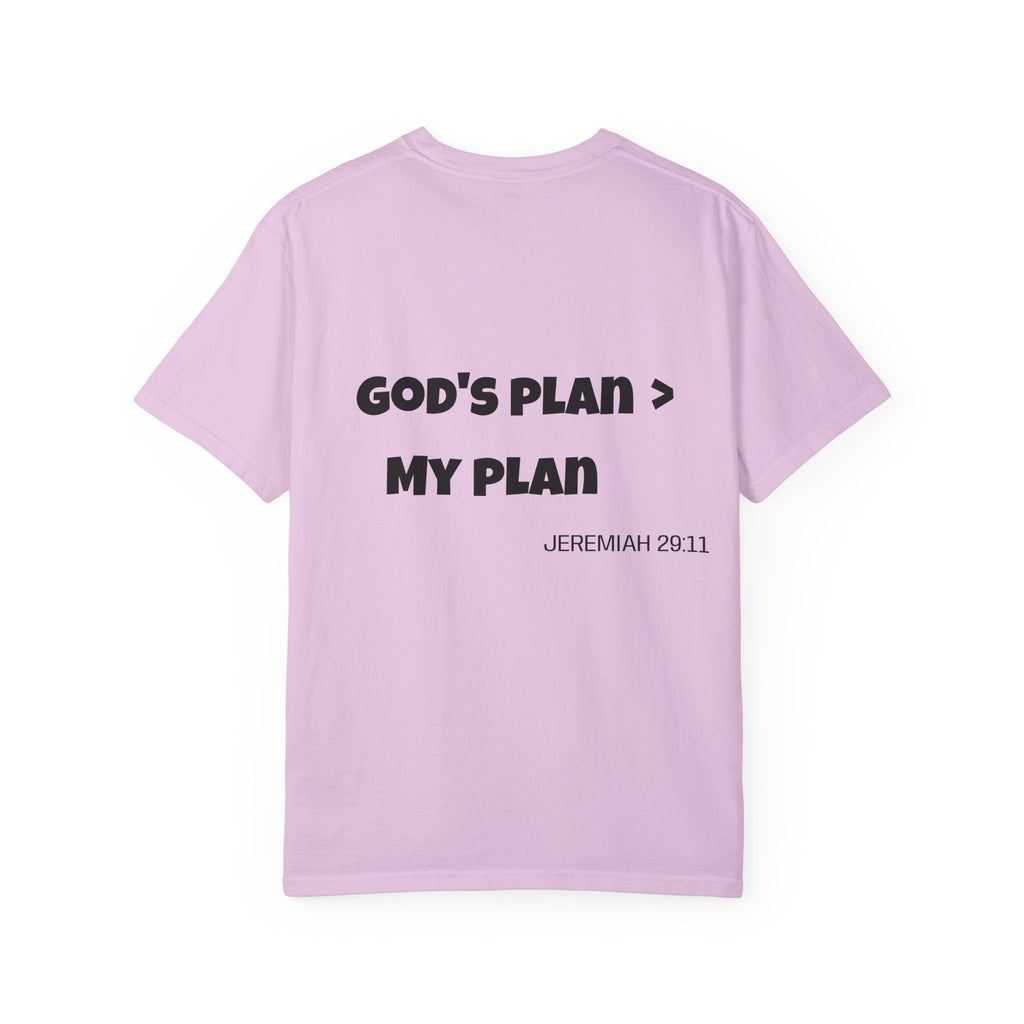Touch of Heaven T-Shirt — "God's Plan > My Plan's" Christian Faith Tee