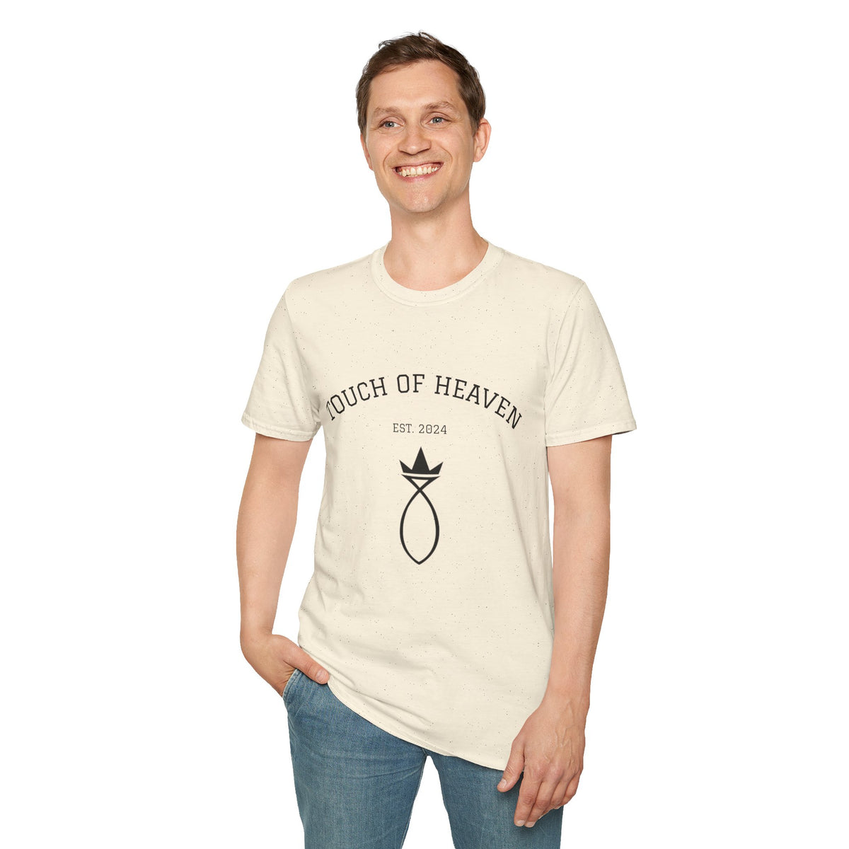 Touch of Heaven T-Shirt — "Jesus Is The Culture" Christian Tee