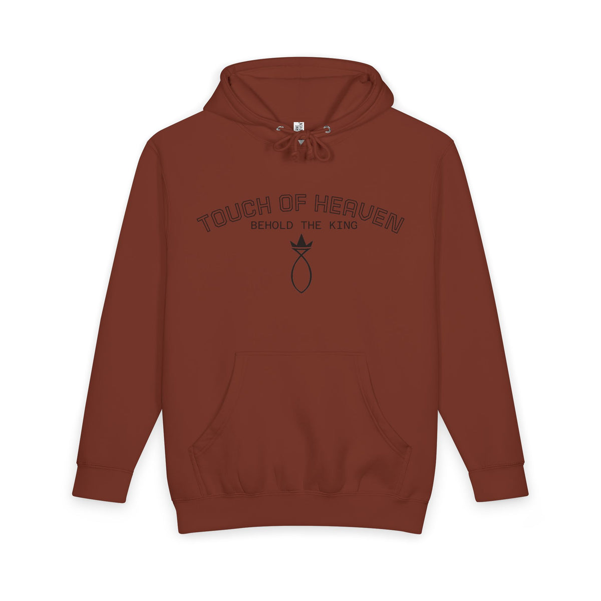 Touch of Heaven Hoodie — "Behold the King" Kingdom Over Culture Pullover