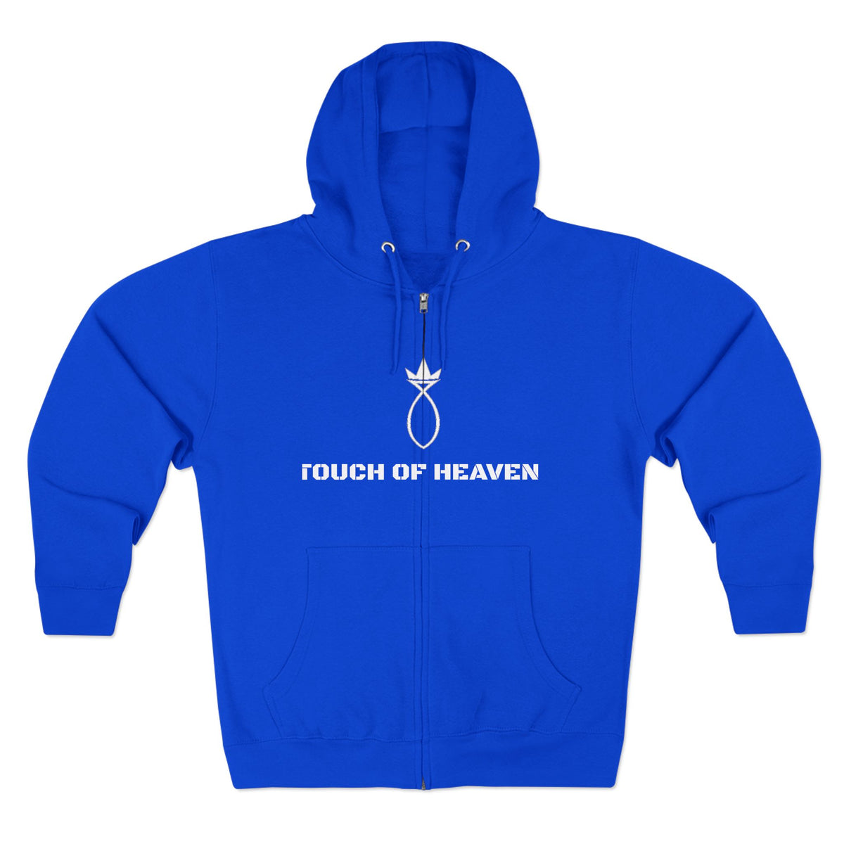 Christian Zip Hoodie — “Jesus Is My Why” Religious Zip-Up Hoodie