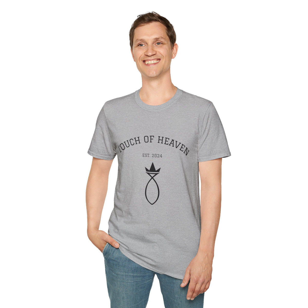 Touch of Heaven T-Shirt — "Jesus Is The Culture" Christian Tee