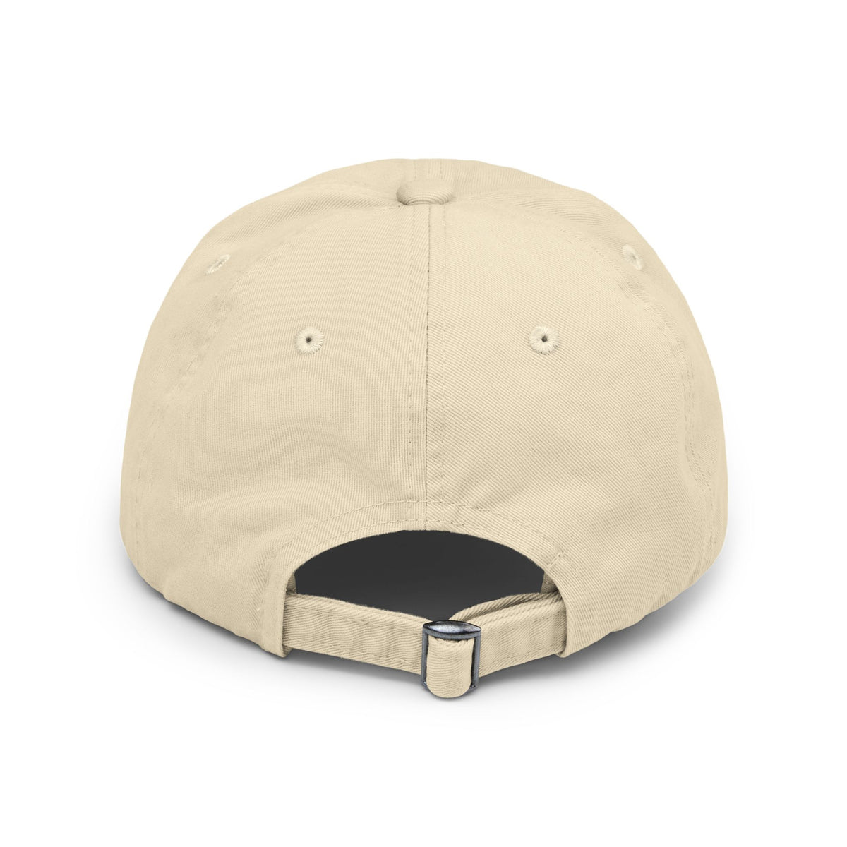 Touch of Heaven Distressed Cap — Minimal Embroidered Symbol Hat