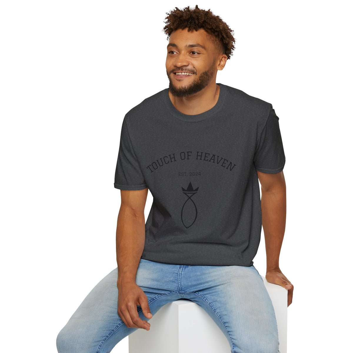 Touch of Heaven T-Shirt — "Jesus Is The Culture" Christian Tee