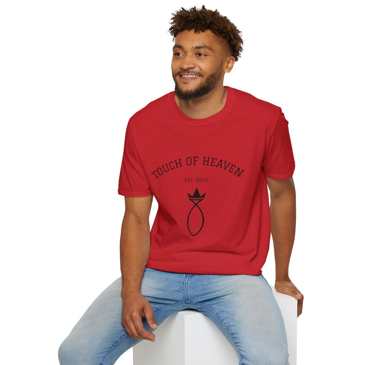 Touch of Heaven T-Shirt — "Jesus Is The Culture" Christian Tee