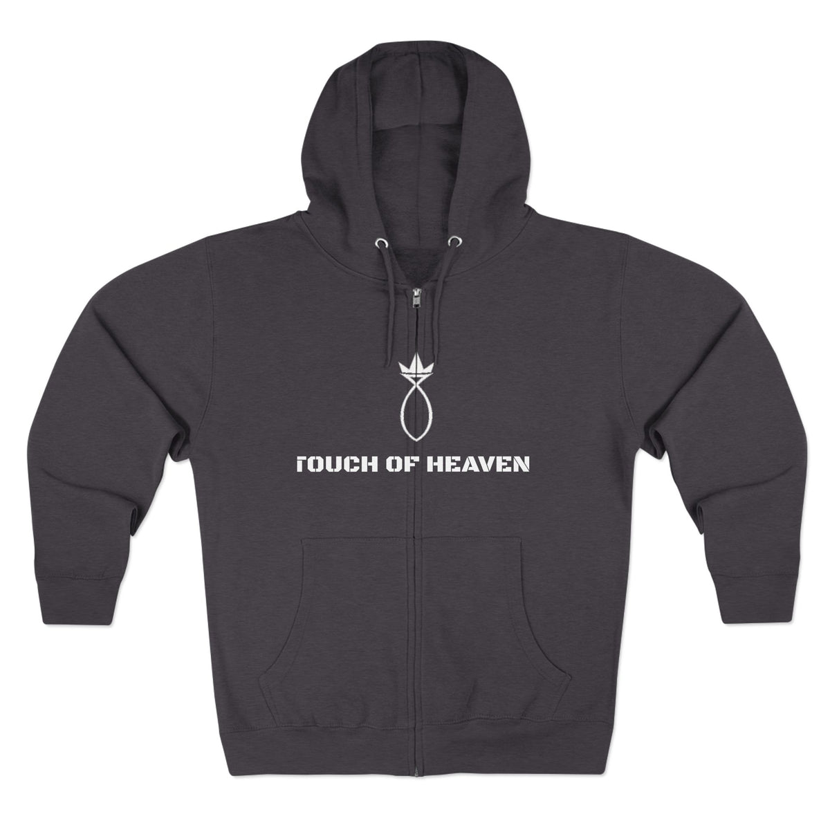 Christian Zip Hoodie — “Jesus Is My Why” Religious Zip-Up Hoodie