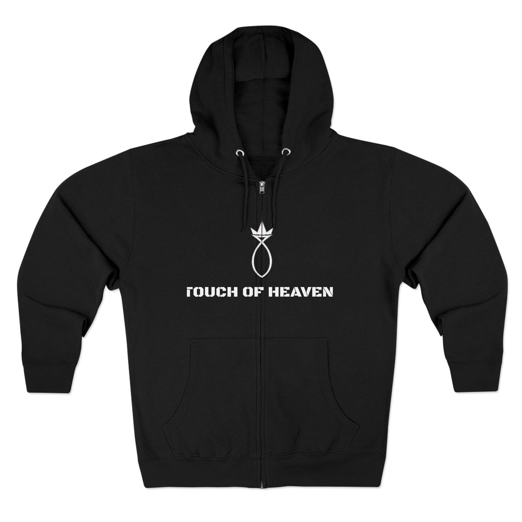 Christian Zip Hoodie — “Jesus Is My Why” Religious Zip-Up Hoodie