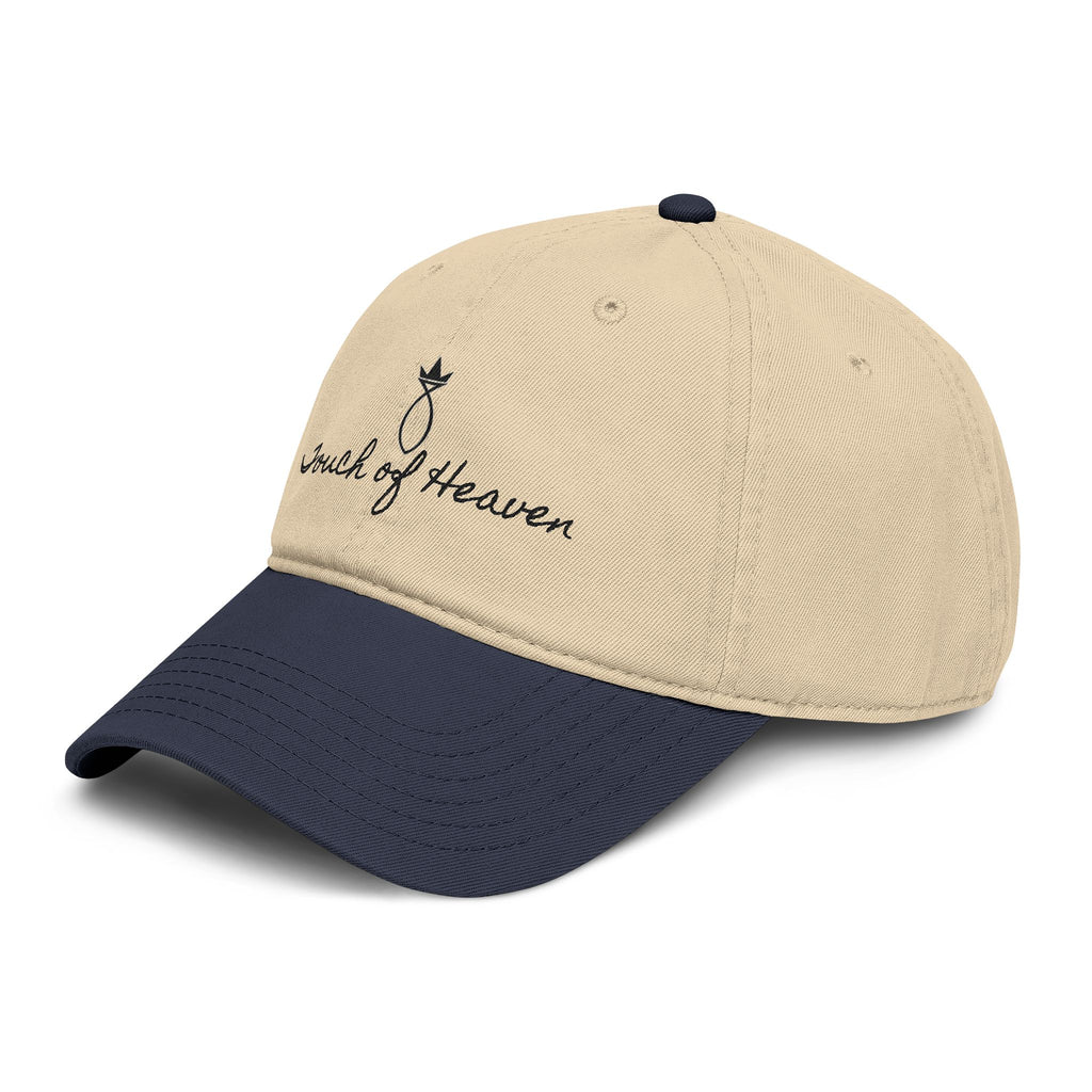 Touch of Heaven Embroidered Baseball Cap — Washed Cotton Dad Hat