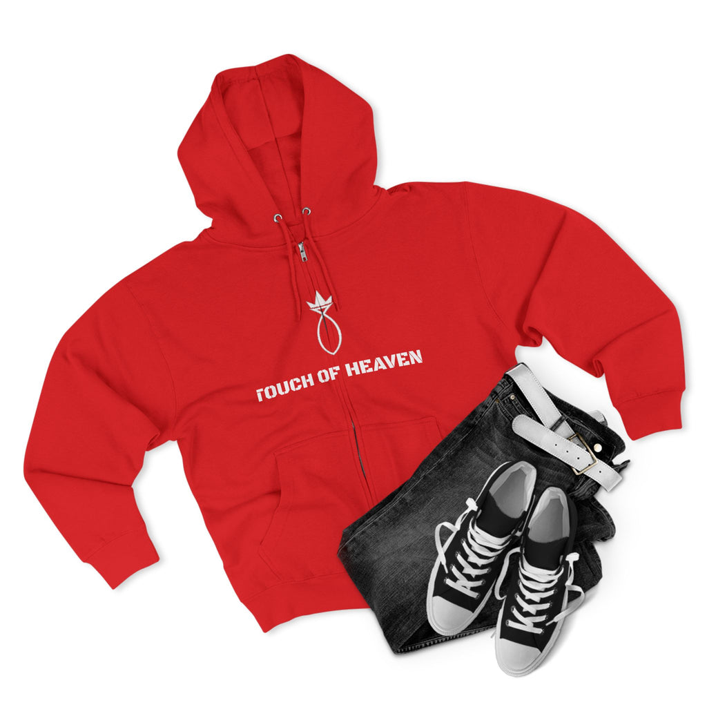 Christian Zip Hoodie — “Jesus Is My Why” Religious Zip-Up Hoodie