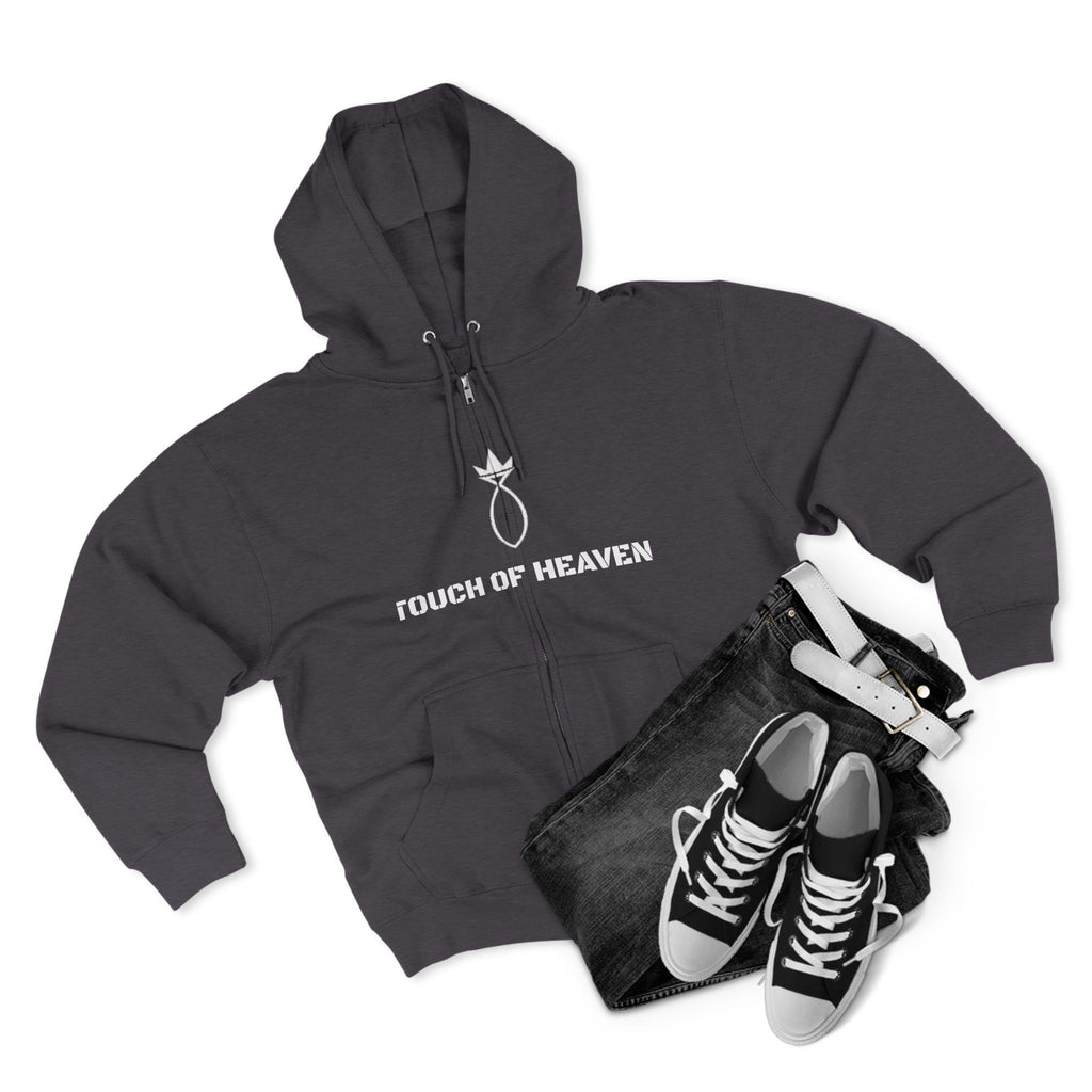 Christian Zip Hoodie — “Jesus Is My Why” Religious Zip-Up Hoodie