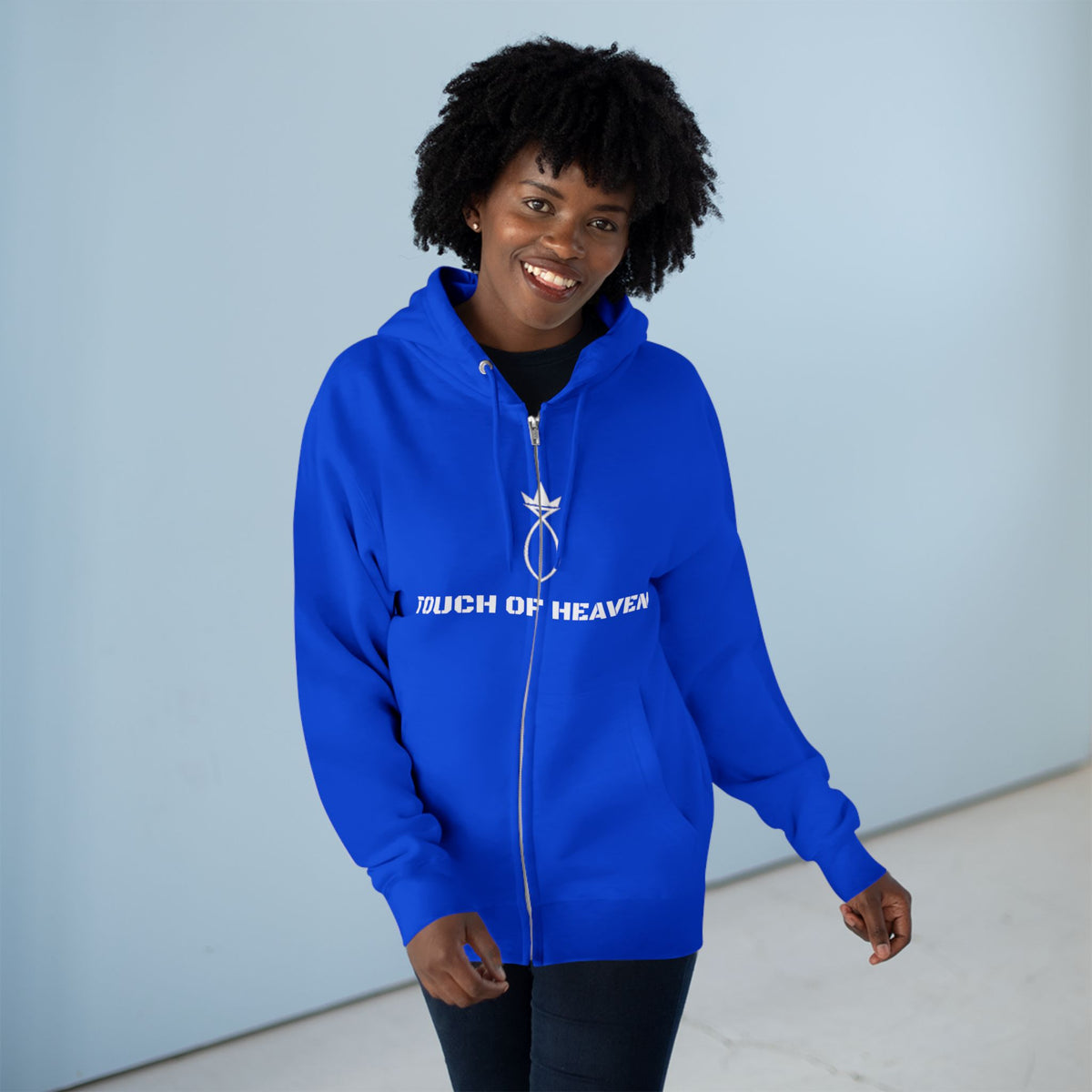 Christian Zip Hoodie — “Jesus Is My Why” Religious Zip-Up Hoodie