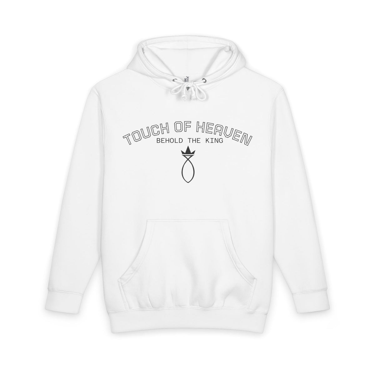 Touch of Heaven Hoodie — "Behold the King" Kingdom Over Culture Pullover