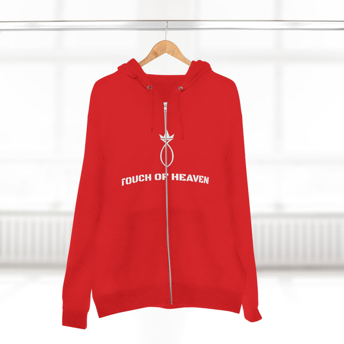 Christian Zip Hoodie — “Jesus Is My Why” Religious Zip-Up Hoodie