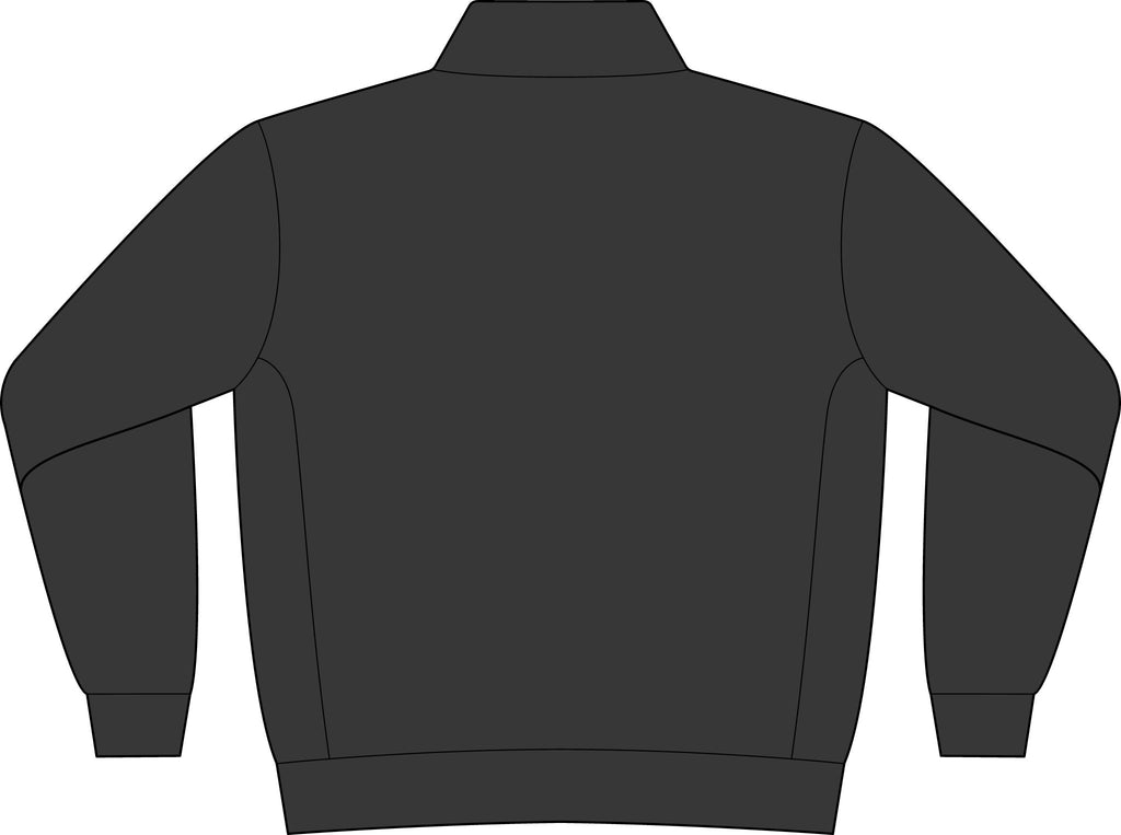 Embroidered Anchor Crest Quarter-Zip Sweatshirt