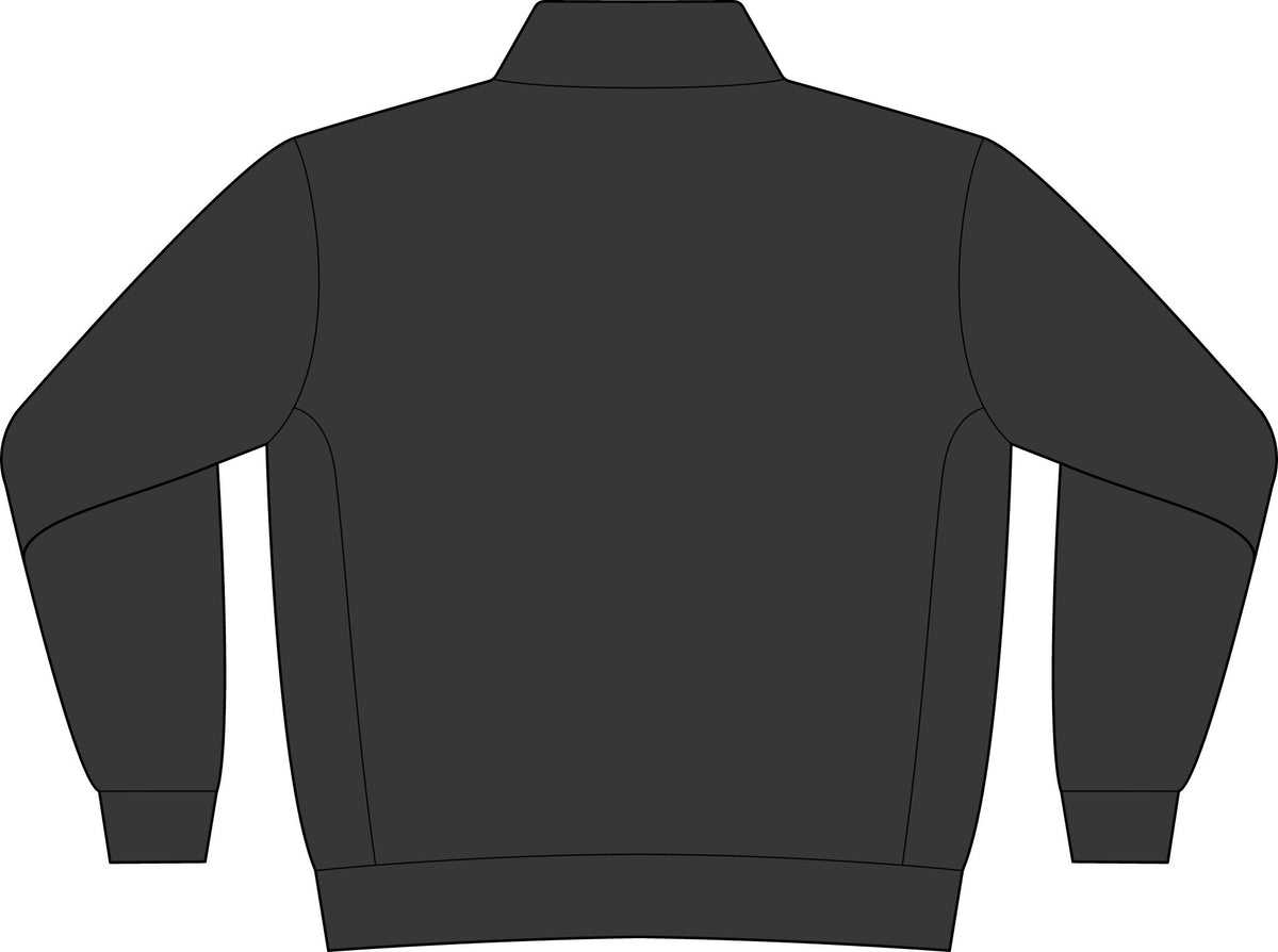 Embroidered Anchor Crest Quarter-Zip Sweatshirt