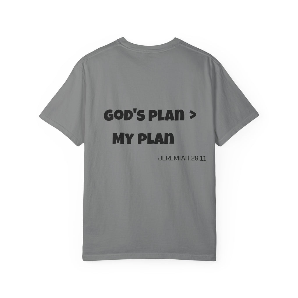 Touch of Heaven T-Shirt — "God's Plan > My Plan's" Christian Faith Tee