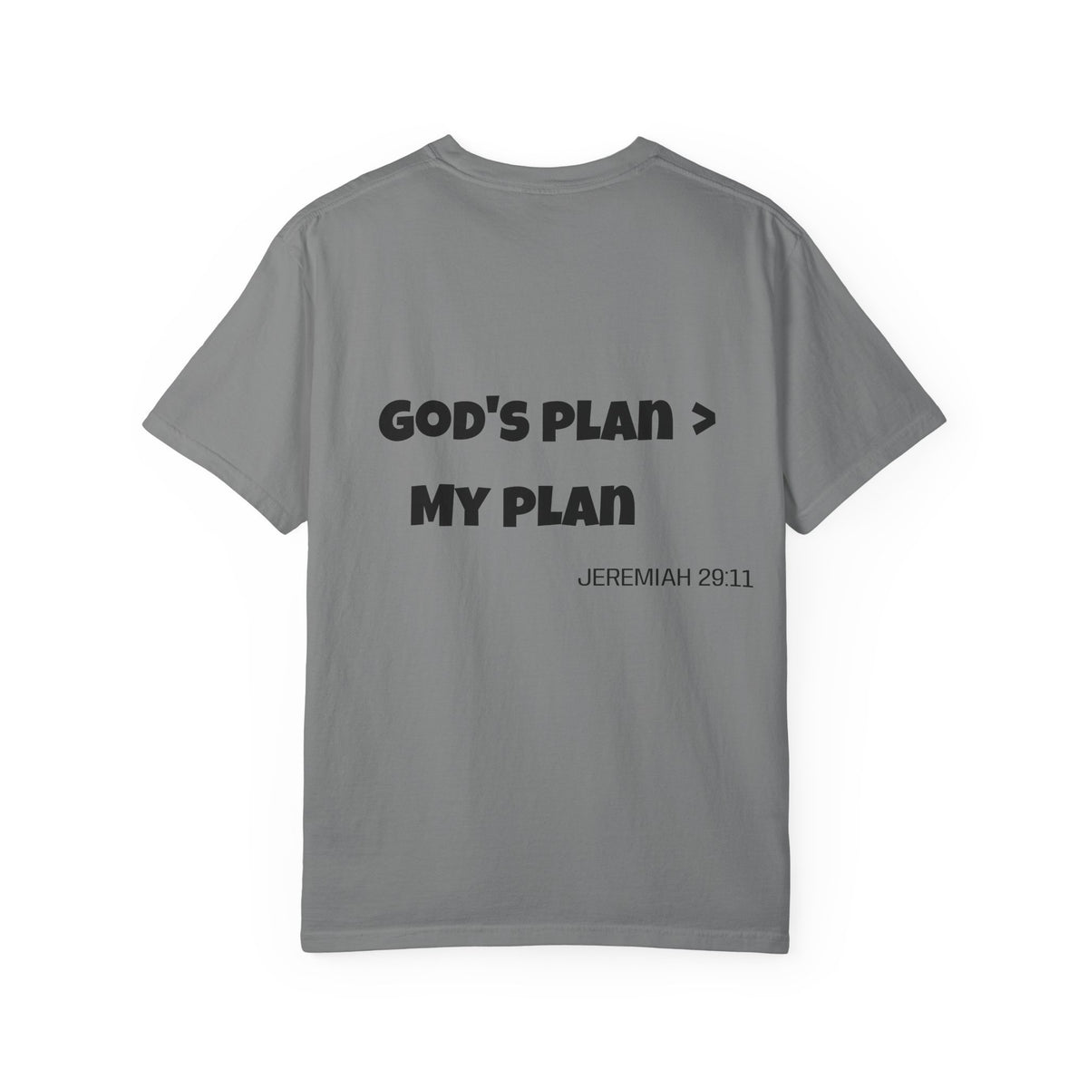 Touch of Heaven T-Shirt — "God's Plan > My Plan's" Christian Faith Tee