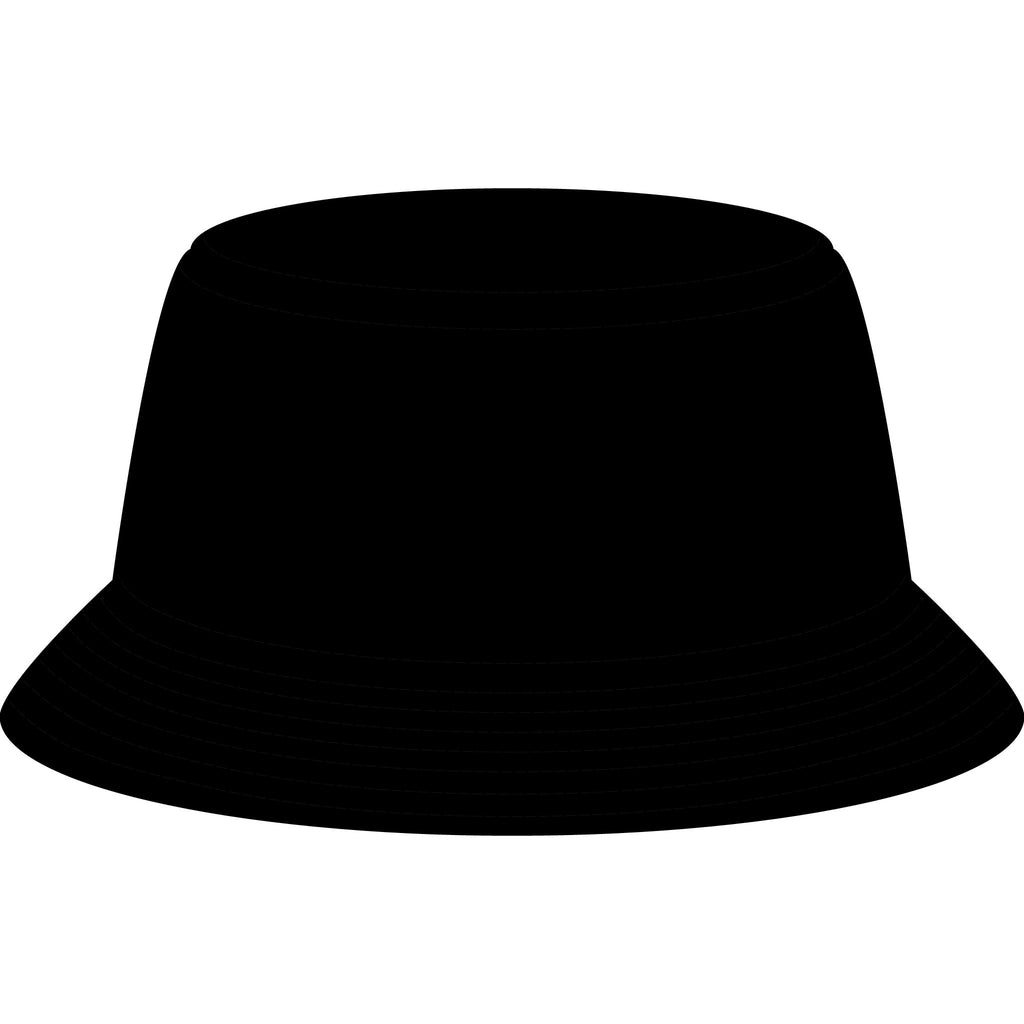 Touch of Heaven Embroidered Bucket Hat — Minimal Crown Logo