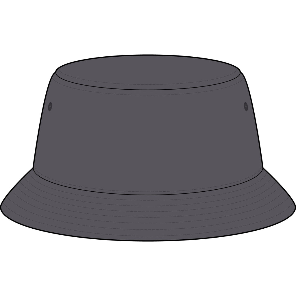 Touch of Heaven Embroidered Bucket Hat — Minimal Crown Logo