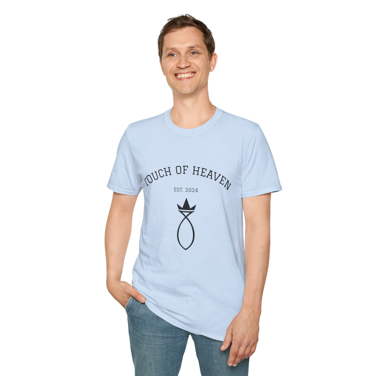 Touch of Heaven T-Shirt — "Jesus Is The Culture" Christian Tee