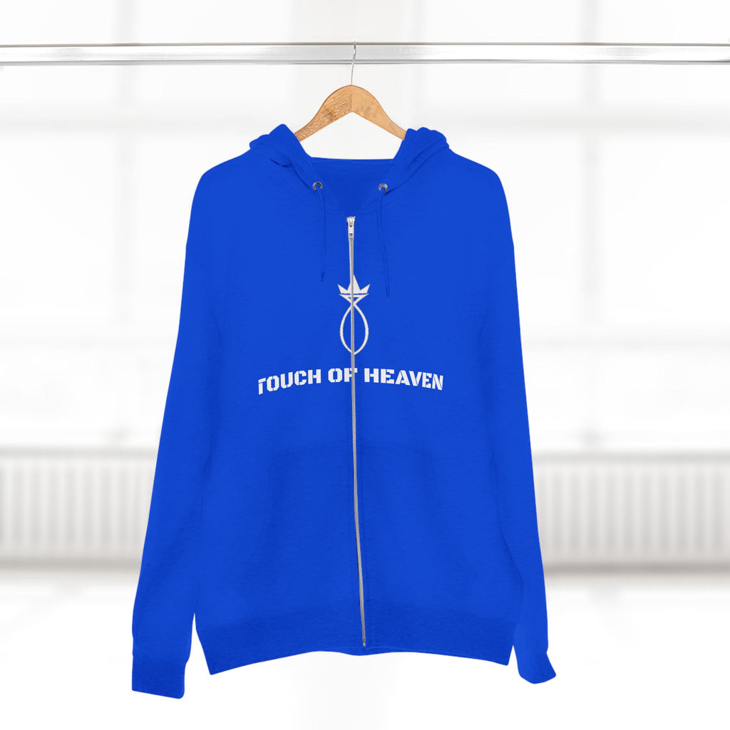 Christian Zip Hoodie — “Jesus Is My Why” Religious Zip-Up Hoodie