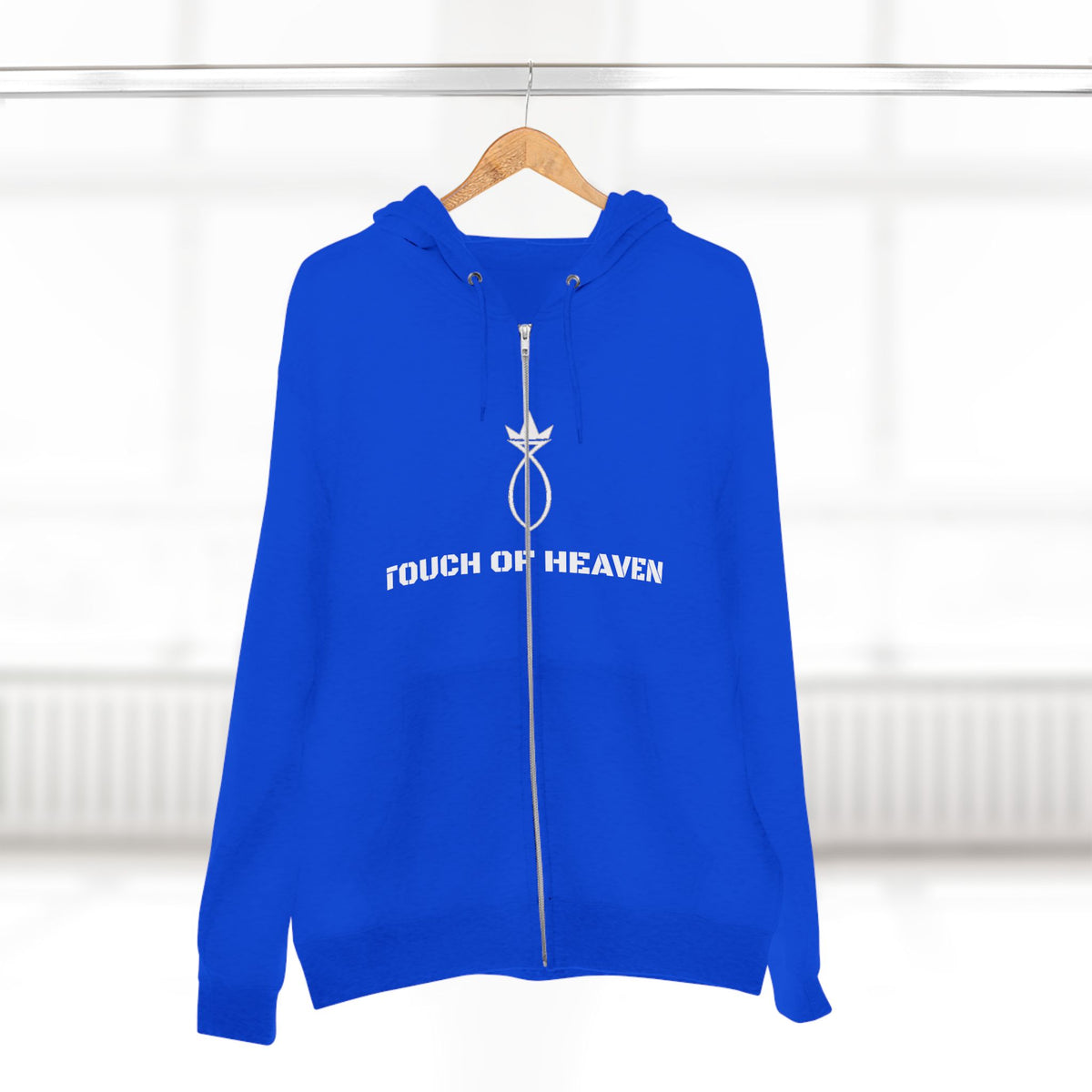 Christian Zip Hoodie — “Jesus Is My Why” Religious Zip-Up Hoodie