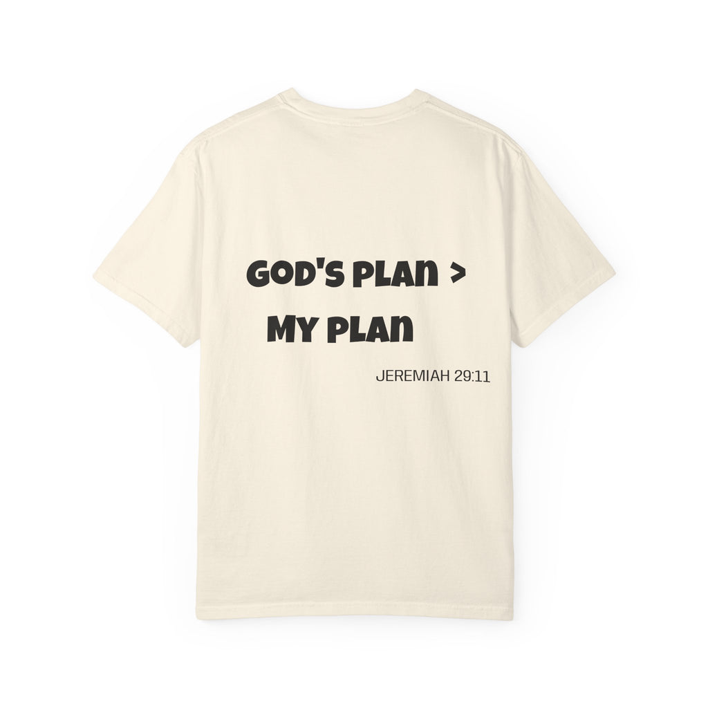 Touch of Heaven T-Shirt — "God's Plan > My Plan's" Christian Faith Tee