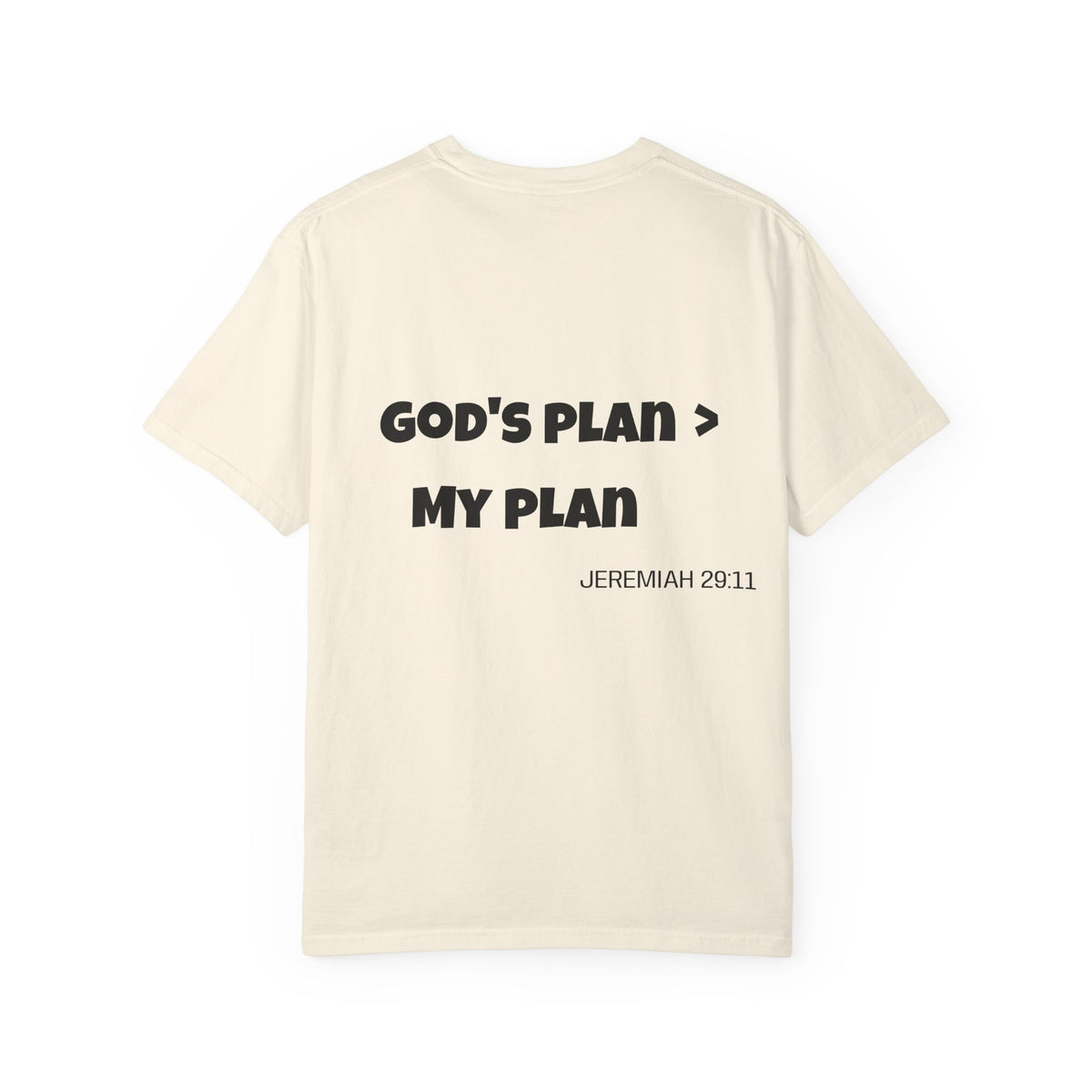Touch of Heaven T-Shirt — "God's Plan > My Plan's" Christian Faith Tee